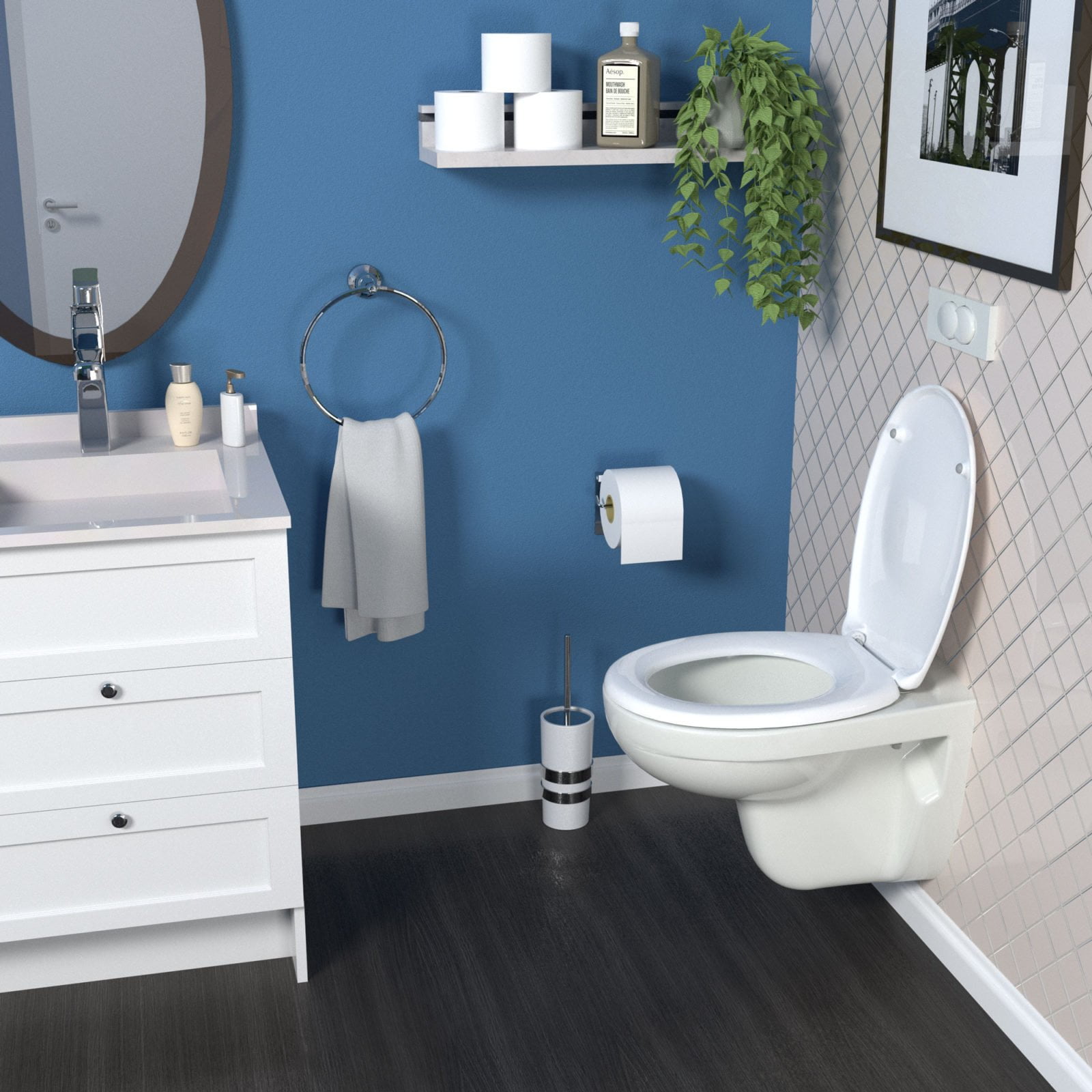 renderiranje wc sjedala u kupaonici bemis designer2 dizajn ambalaze packaging design 1